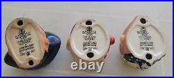 Disney New Orleans Square Pirates of Caribbean Condiment Jar Set Vtg 1960s