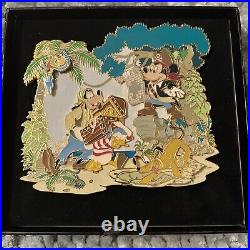 Disney PIRATES OF THE CARIBBEAN Legend of the Golden Pins Jumbo PIN LE250