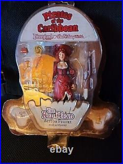 Disney PIRATES OF THE CARIBBEAN'The Red Head' Action Figure-DISNEYLAND ED 1967
