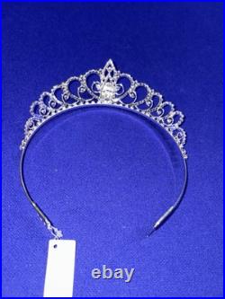 Disney Parks Arribas Pirates Of The Caribbean Jeweled Crystal Tiara Silver Tone Disney Parks Arribas Pirates Of The Caribbean Jeweled Crystal Tiara Silver Tone