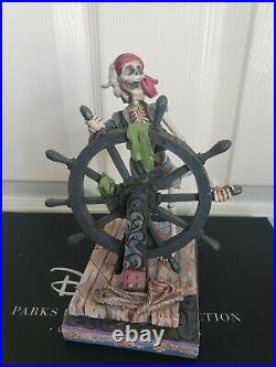Disney Parks Jim Shore Traditions Pirates of the Caribbean Helmsman Figure NEW