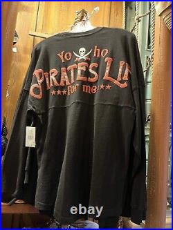 Disney Parks Pirates Of The Caribbean A Pirates Life For Me Spirit Jersey LARGE