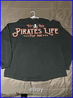 Disney Parks Pirates Of The Caribbean A Pirates Life For Me Spirit Jersey XL