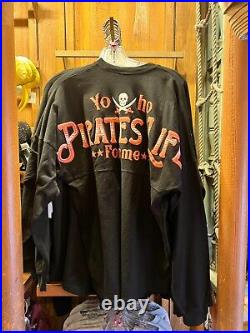 Disney Parks Pirates Of The Caribbean A Pirates Life For Me Spirit Jersey XL