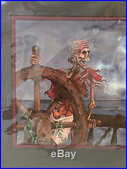 Disney Parks Pirates Of The Caribbean Cursed Deluxe Print By Kevin-john New