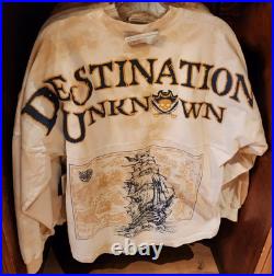 Disney Parks Pirates Of The Caribbean Destination Unknown Spirit Jersey Large