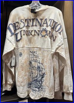Disney Parks Pirates Of The Caribbean Destination Unknown XS Spirit Jersey Disney Parks Pirates Of The Caribbean Destination Unknown XS Spirit Jersey