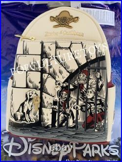 Disney Parks Pirates Of The Caribbean Jail Scene Backpack Bag Loungefly New Disney Parks Pirates Of The Caribbean Jail Scene Backpack Bag Loungefly New