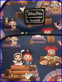 Disney Parks Pirates Of The Caribbean Loungefly Mini Backpack