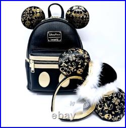 Disney Parks Pirates Of The Caribbean Main Attraction Loungefly Backpack & Ears Disney Parks Pirates Of The Caribbean Main Attraction Loungefly Backpack & Ears