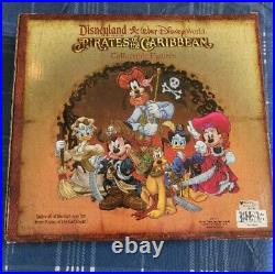 Disney Parks Pirates Of The Caribbean Micky Minnie Donald Figures NIB Rare