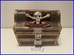 Disney Parks Pirates Of The Caribbean Treasure Chest With Coasters