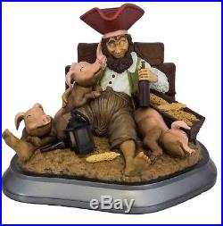Disney Parks Pirates of the Caribbean Figure 50th Anniversary Pirate & Pigs New