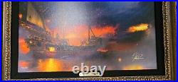 Disney Parks Pirates of the Caribbean LE Giclee Canvas 2019 Joel Payne 79/95