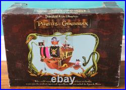Disney Parks Pirates of the Caribbean Mickey Mouse Pirate Ship Deluxe Playset