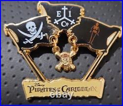 Disney Pin 00010 Pirates of the Caribbean Flags Trilogy AP Artist Proof LE 25