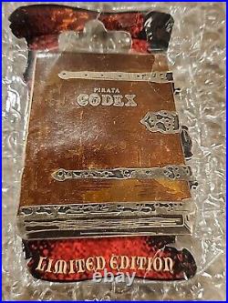 Disney Pin 54776 DSF Pirates of the Caribbean At World's End Pirata Codex LE 150