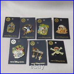 Disney Pin Collection 2007 Pirates Of The Caribbean 7 Pieces