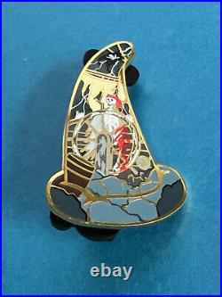 Disney Pin WDI Pirates of the Caribbean Sorcerer Hats Skeleton Helmsman NEW