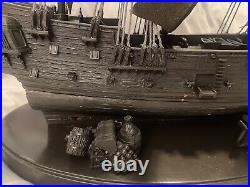 Disney Pirates Of The Caribbean Black Pearl Ship Randy Noble LTD. ED. RARE