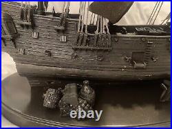 Disney Pirates Of The Caribbean Black Pearl Ship Randy Noble LTD. ED. RARE