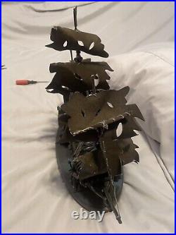 Disney Pirates Of The Caribbean Black Pearl Ship Randy Noble LTD. ED. RARE