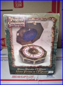 Disney Pirates Of The Caribbean Dead Man's Chest Portable CD Player NIB