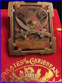 Disney Pirates of Caribbean Adventures on the 7 Seas Lagoon Ye Swabs Package Pin