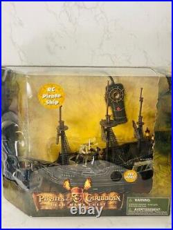 Disney Pirates of The Caribbean Dead Man's Chest Black Pearl RC Pirate Ship New