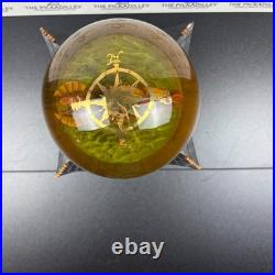 Disney Pirates of the Caribbean At World's End Pirate Ship Snow Globe with Box Disney Pirates of the Caribbean At World's End Pirate Ship Snow Globe with Box