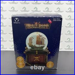Disney Pirates of the Caribbean At World's End Pirate Ship Snow Globe with Box Disney Pirates of the Caribbean At World's End Pirate Ship Snow Globe with Box