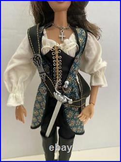 Disney Pirates of the Caribbean Barbie Doll Angelica Pink Label NO BOX