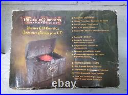 Disney Pirates of the Caribbean CD Player Treasure Chest Davy Jones Locker Music