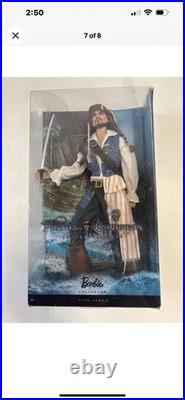 Disney Pirates of the Caribbean Captain Jack Sparrow & Angelica Barbie New