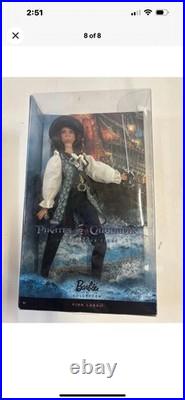 Disney Pirates of the Caribbean Captain Jack Sparrow & Angelica Barbie New