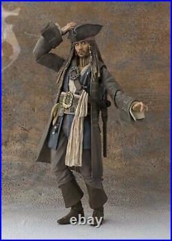 Disney Pirates of the Caribbean Captain Jack Sparrow S. H. Figuarts Figure Bandai