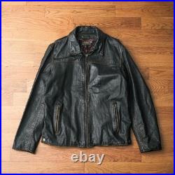 Disney Pirates of the Caribbean Dead Man's Chest Men's Leather Jacket Large M Disney Pirates of the Caribbean Dead Man's Chest Men's Leather Jacket Large M