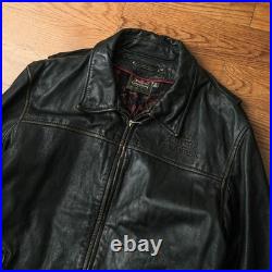 Disney Pirates of the Caribbean Dead Man's Chest Men's Leather Jacket Large M Disney Pirates of the Caribbean Dead Man's Chest Men's Leather Jacket Large M