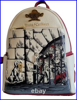 Disney Pirates of the Caribbean Loungefly Mini Backpack Jail Scene