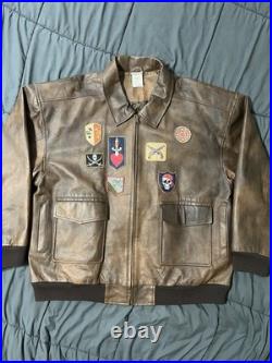 Disney Pirates of the Caribbean Men's Leather Jacket X-Large Limited Edition 500