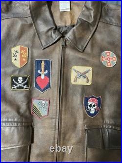 Disney Pirates of the Caribbean Men's Leather Jacket X-Large Limited Edition 500