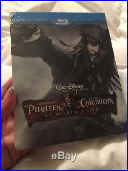 Disney Pirates of the Caribbean Trilogy Futureshop Steelbook 1 2 3 4 5 Set RARE