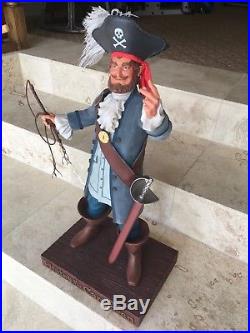 Disney Rare Big Figure Pirates of the Caribbean Auctioneer