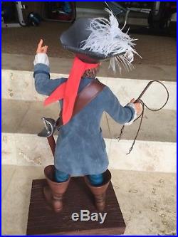 Disney Rare Big Figure Pirates of the Caribbean Auctioneer