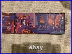 Disney Shag Pirates of the Caribbean 16 x 5 x 1.5 Giclee Canvas LE #8/295