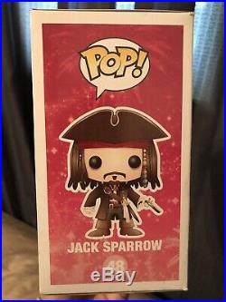 Disney Store Jack Sparrow #48 Pirates of the Caribbean Rare Vaulted Funko Pop