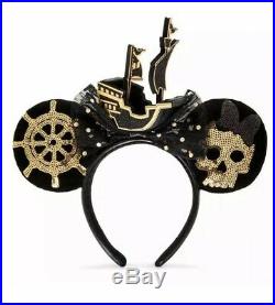 Disney Store Minnie Mouse Main Attraction Ears Pirates of the Caribbean 2/12