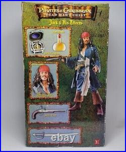 Disney Store Pirates of the Caribbean Dead Man's Chest 12 Jack Sparrow RARE NEW