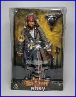 Disney Store Pirates of the Caribbean Dead Man's Chest 16 Jack Sparrow RARE NEW