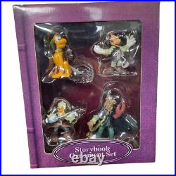 Disney Storybook Ornament Set Pirates Of The Caribbean Mickey with Box UNUSED